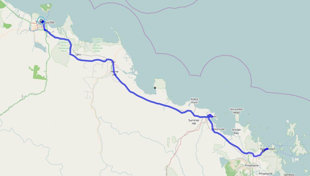 Von Airlie Beach nach Townsville
