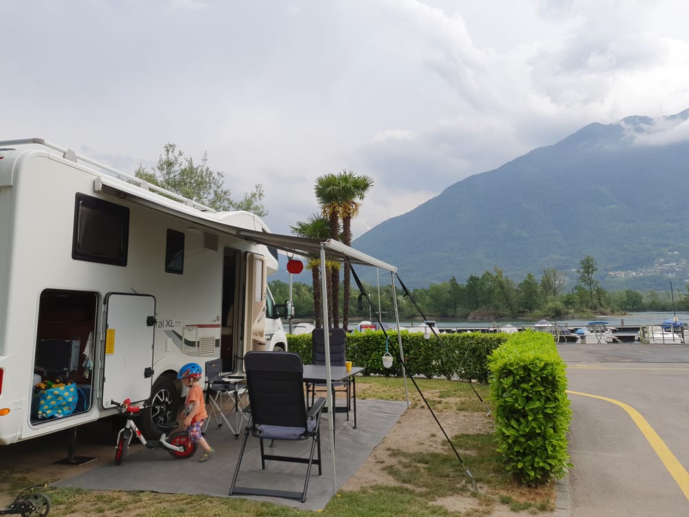 Camperferien Tessin und Italien 2022